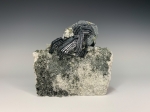 Ilmenite with Titanite & Adularia from Turmac, Pakistan [ML00636]